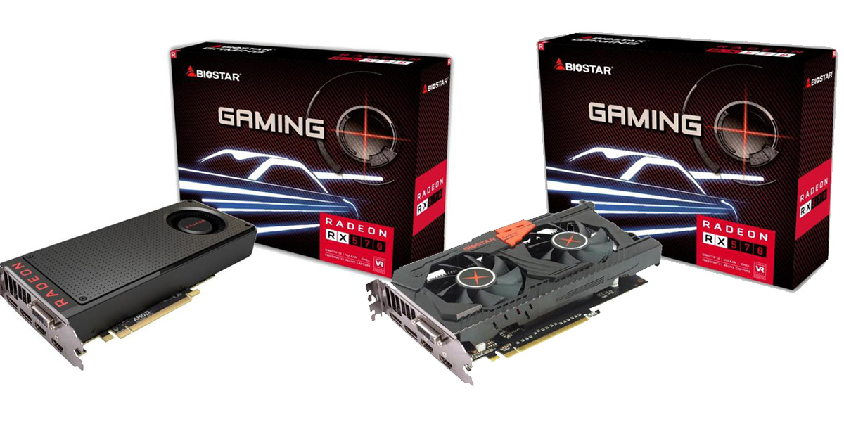 BIOSTAR Joins Red Revolution and Launches Radeon RX 500 Series